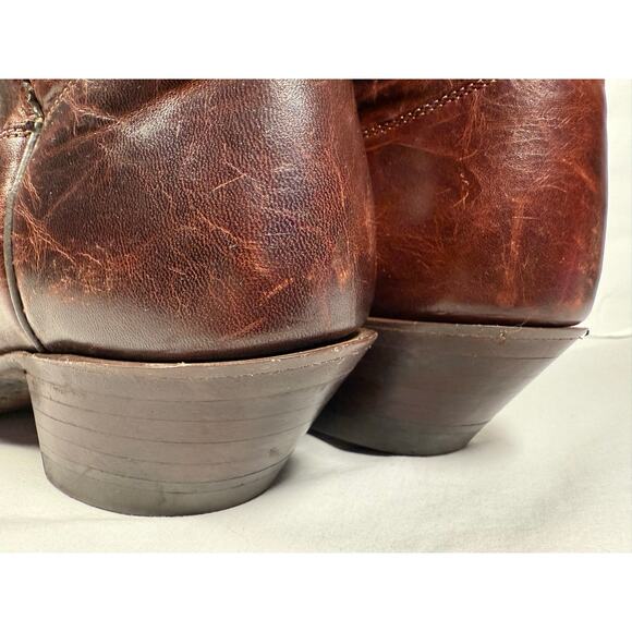 Thieves Market J Chisholm Women Western Boot Brown Leather Drover Series Size 8M - Picture 9 of 15